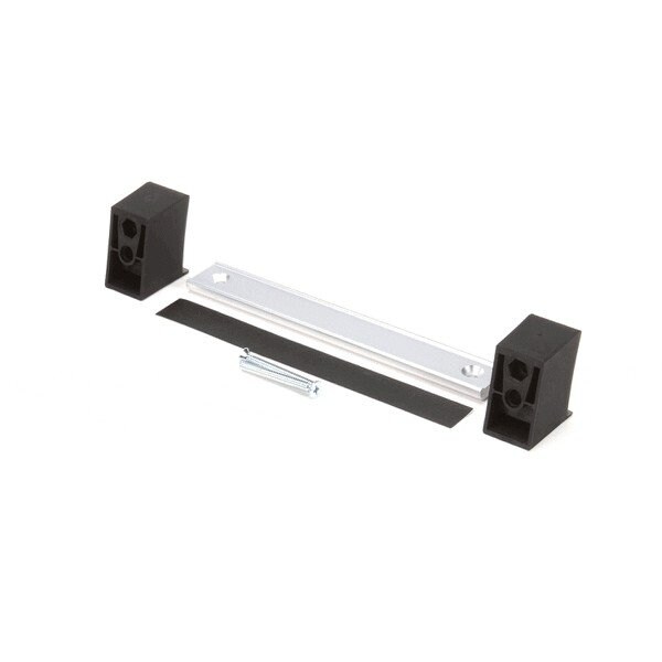 Duke Door Handle, Face Mount , Blk, 6in, Ruf-48 214825 - main